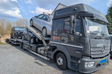 Atego 1224 Laweta Blyss LF5 Lohr 3x Bus